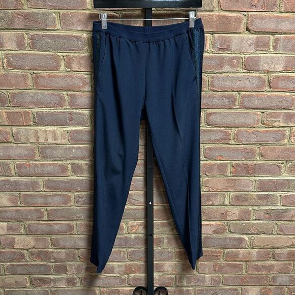 ZADIG & VOLTAIRE Navy Paula Band Pants Size Medium - Picture 2 of 11